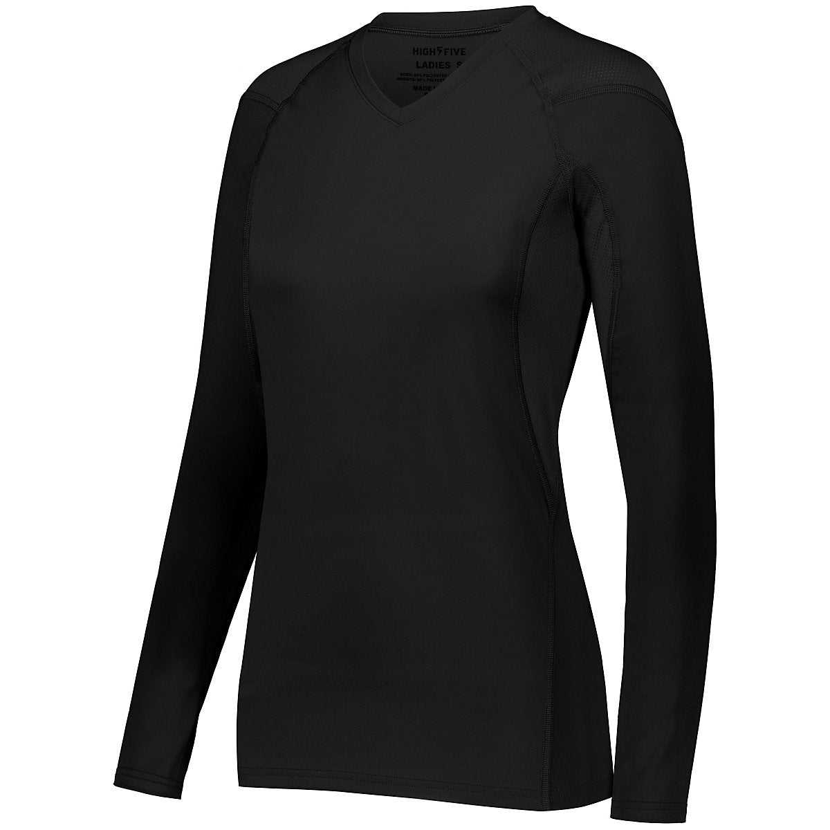 High Five 342212 Ladies Truhit Long Sleeve Jersey - Black - HIT a Double