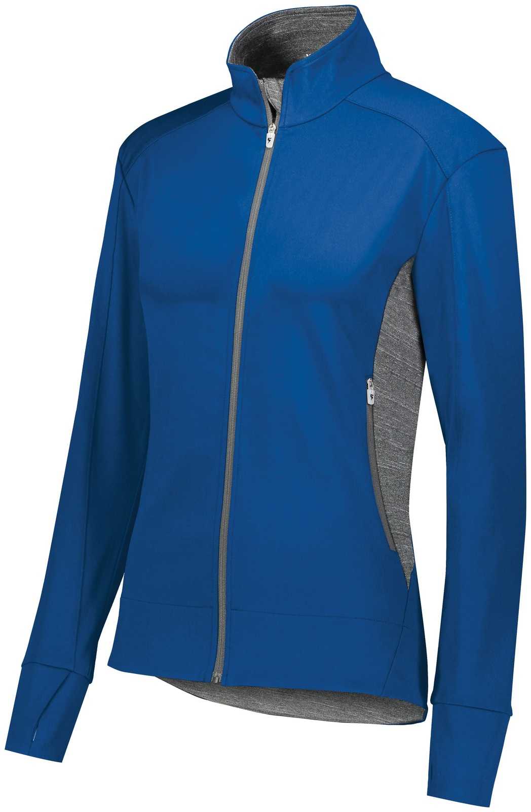 High Five 371262 Ladies Free Form Jacket - Royal Carbon Heather - HIT a Double