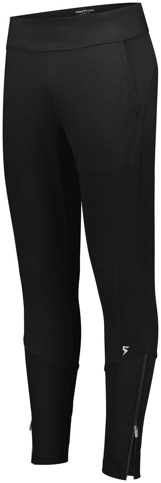 High Five 371563 Girls Free Form Pant - Black Black - HIT a Double