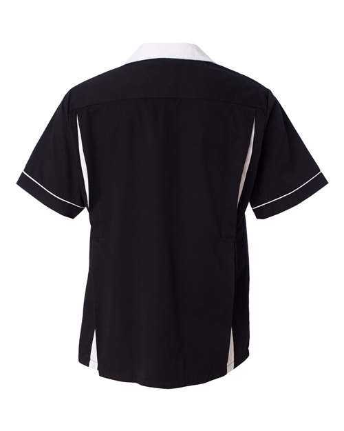 Hilton HP2244 GM Legend Bowling Shirt - Black White - HIT a Double