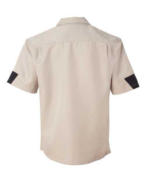 Hilton HP2245 Monterey Bowling Shirt - Khaki Black - HIT a Double