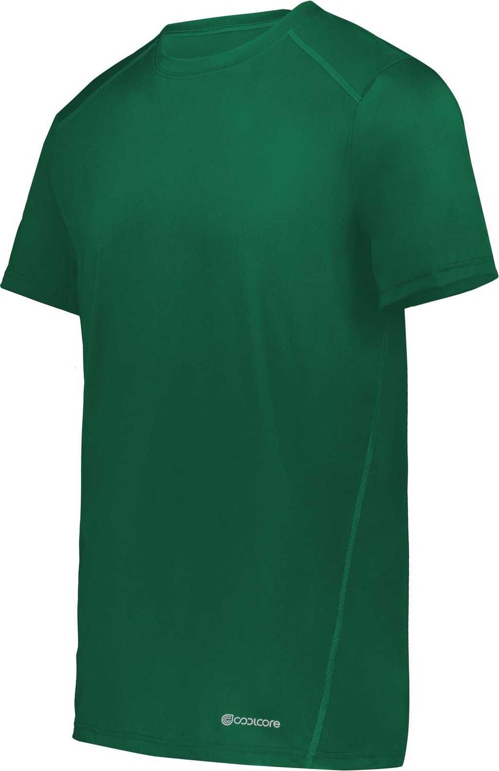 Holloway 222136 Coolcore Essential Tee - Dark Green - HIT a Double