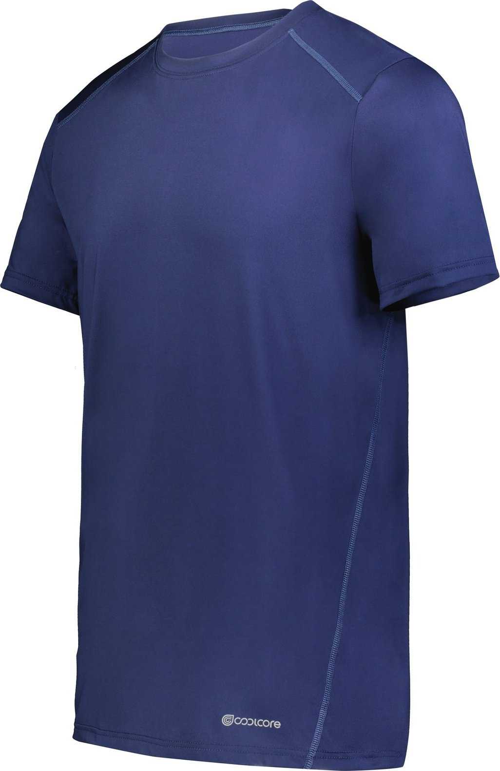 Holloway 222136 Coolcore Essential Tee - Navy - HIT a Double