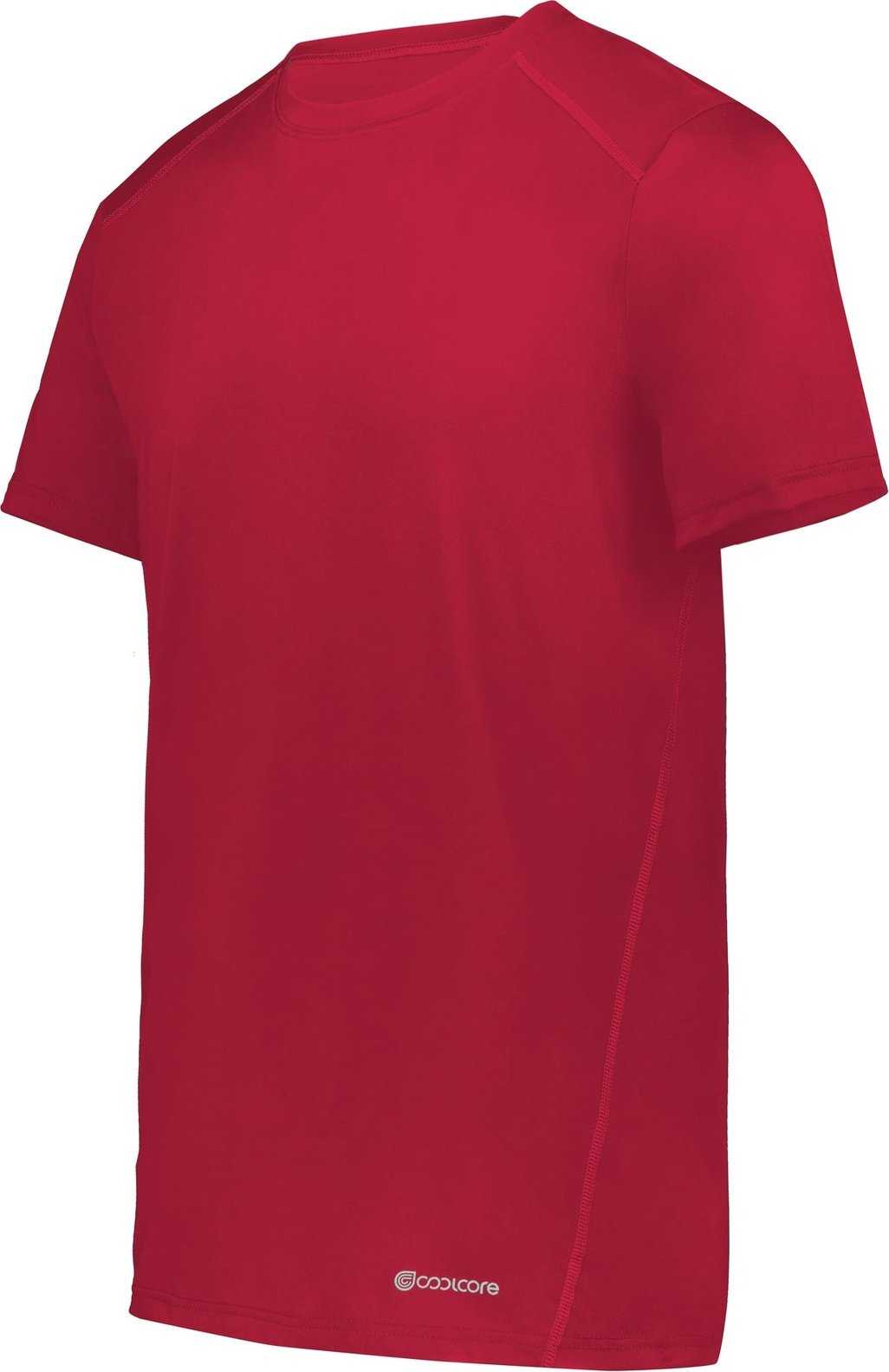 Holloway 222136 Coolcore Essential Tee - Scarlet - HIT a Double