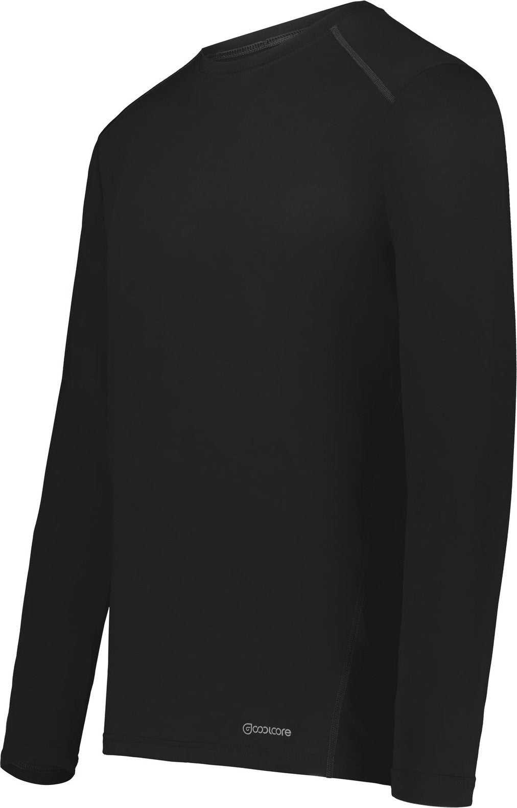 Holloway 222138 Coolcore Essential Long Sleeve Tee - Black - HIT a Double