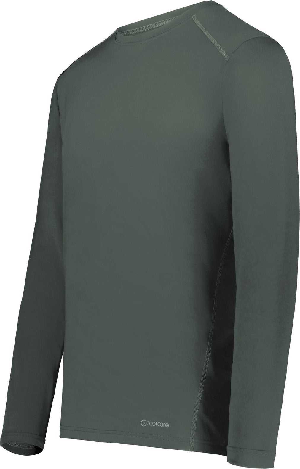 Holloway 222138 Coolcore Essential Long Sleeve Tee - Iron - HIT a Double