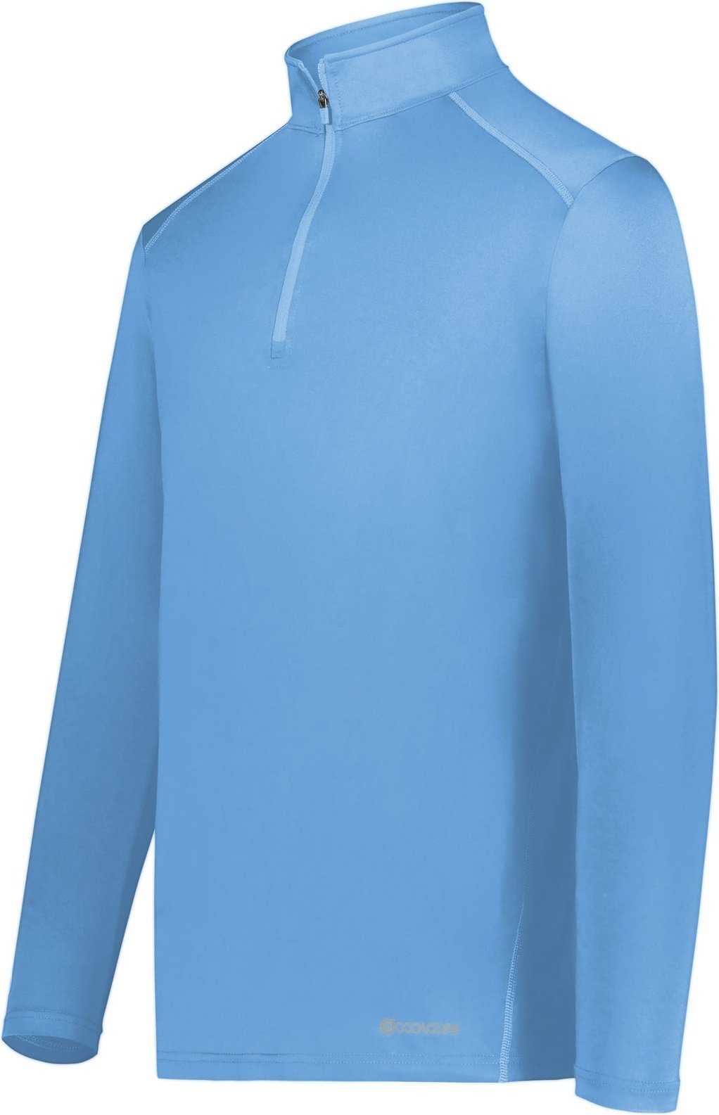 Holloway 222140 Coolcore 1/4 Zip Pullover - Columbia Blue - HIT a Double