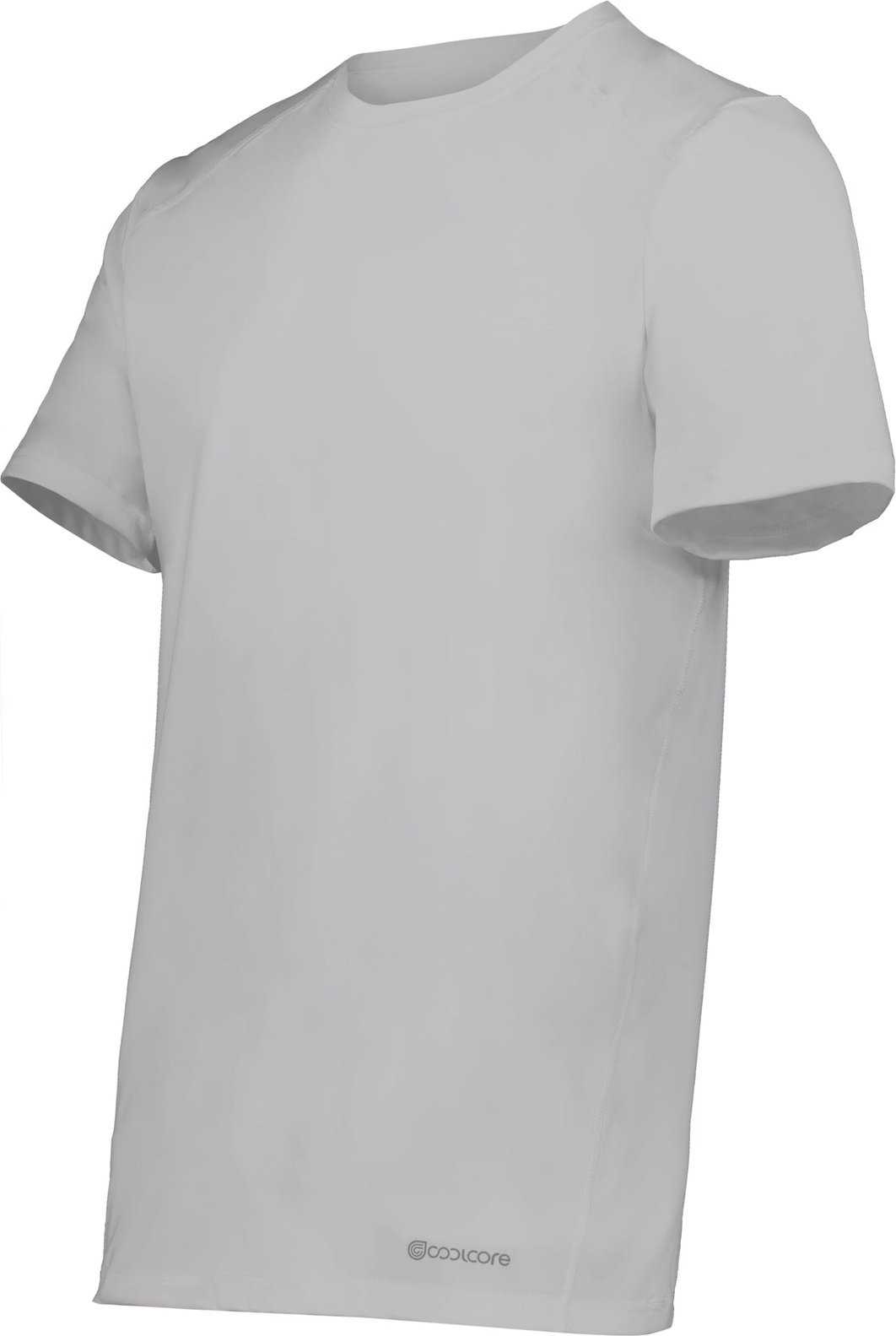 Holloway 222236 Youth Coolcore Essential Tee - Athletic Grey - HIT a Double