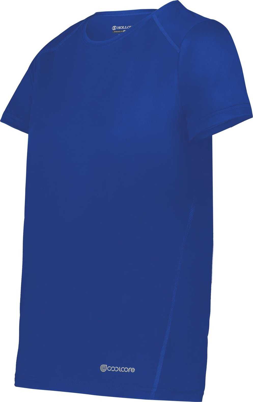 Holloway 222336 Ladies Coolcore Essential Tee - Royal - HIT a Double