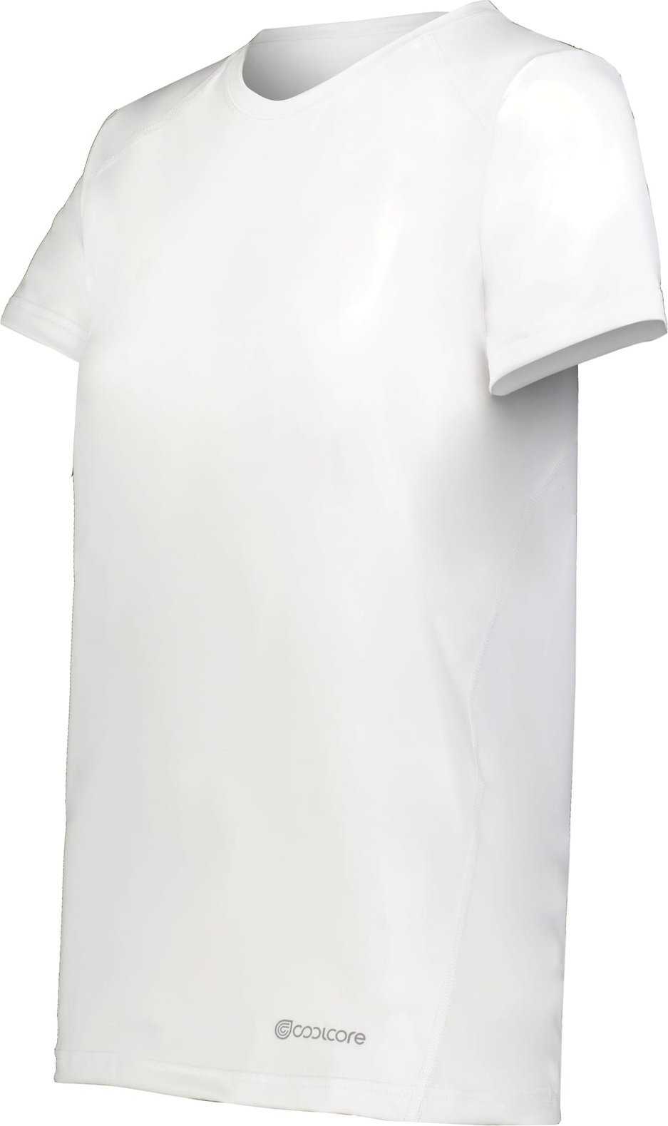 Holloway 222336 Ladies Coolcore Essential Tee - White - HIT a Double