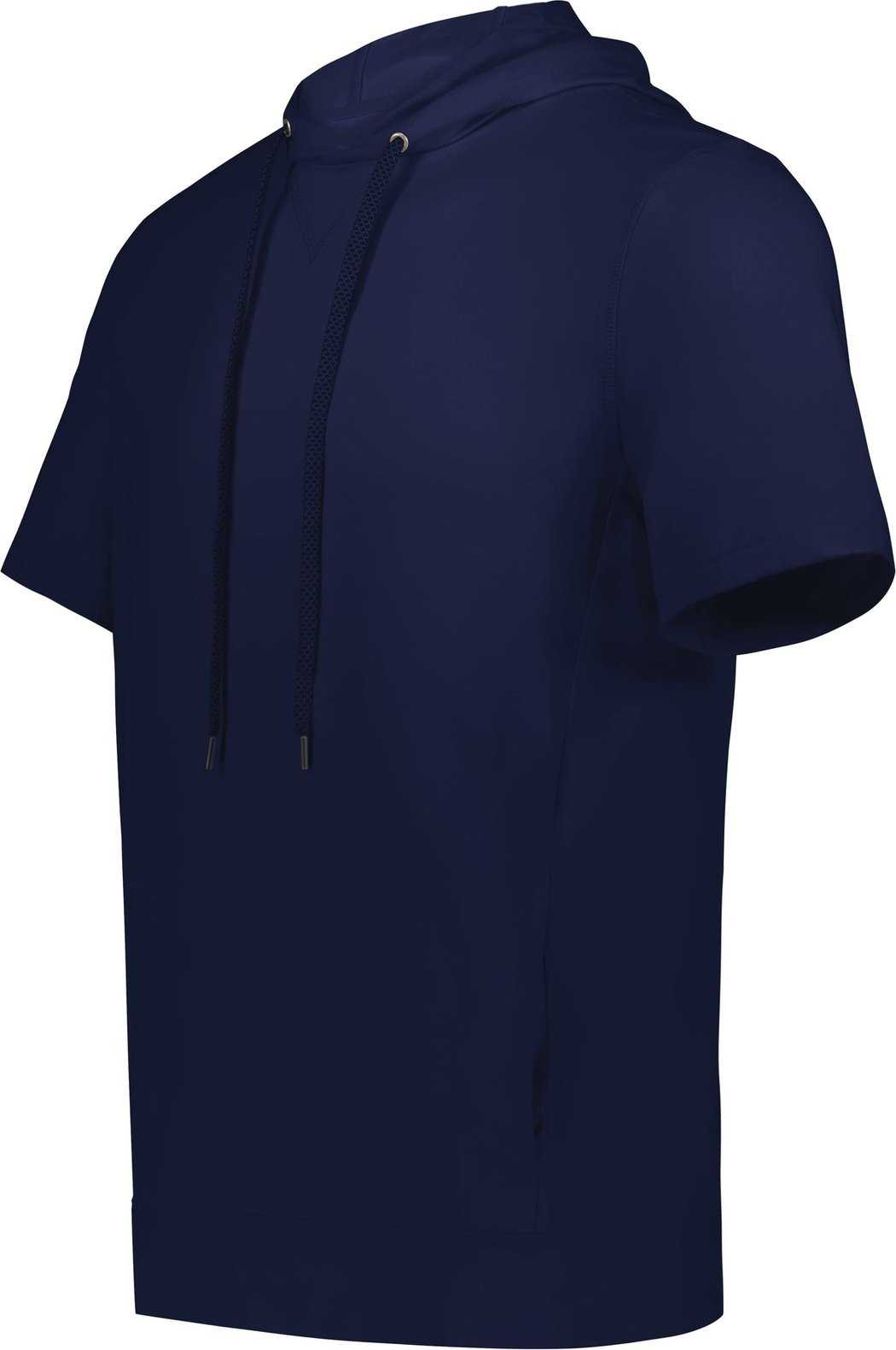 Holloway 222505 Ventura Soft Knit Short Sleeve Hoodie - Navy - HIT a Double