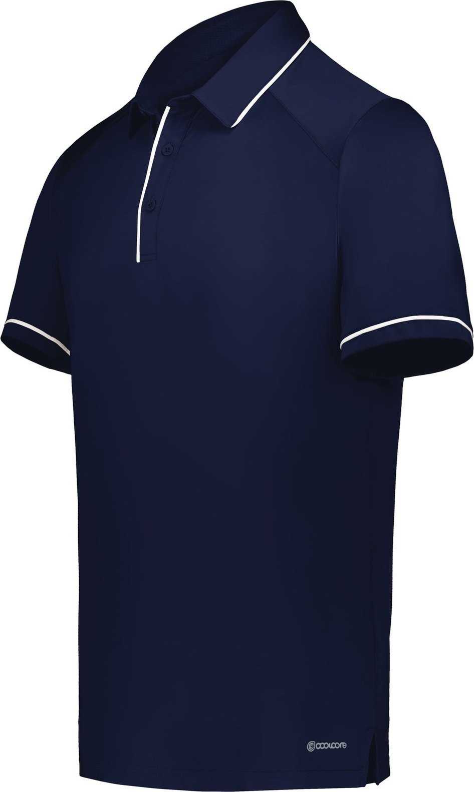 Holloway 222518 Coolcore Performance Polo - Navy White - HIT a Double