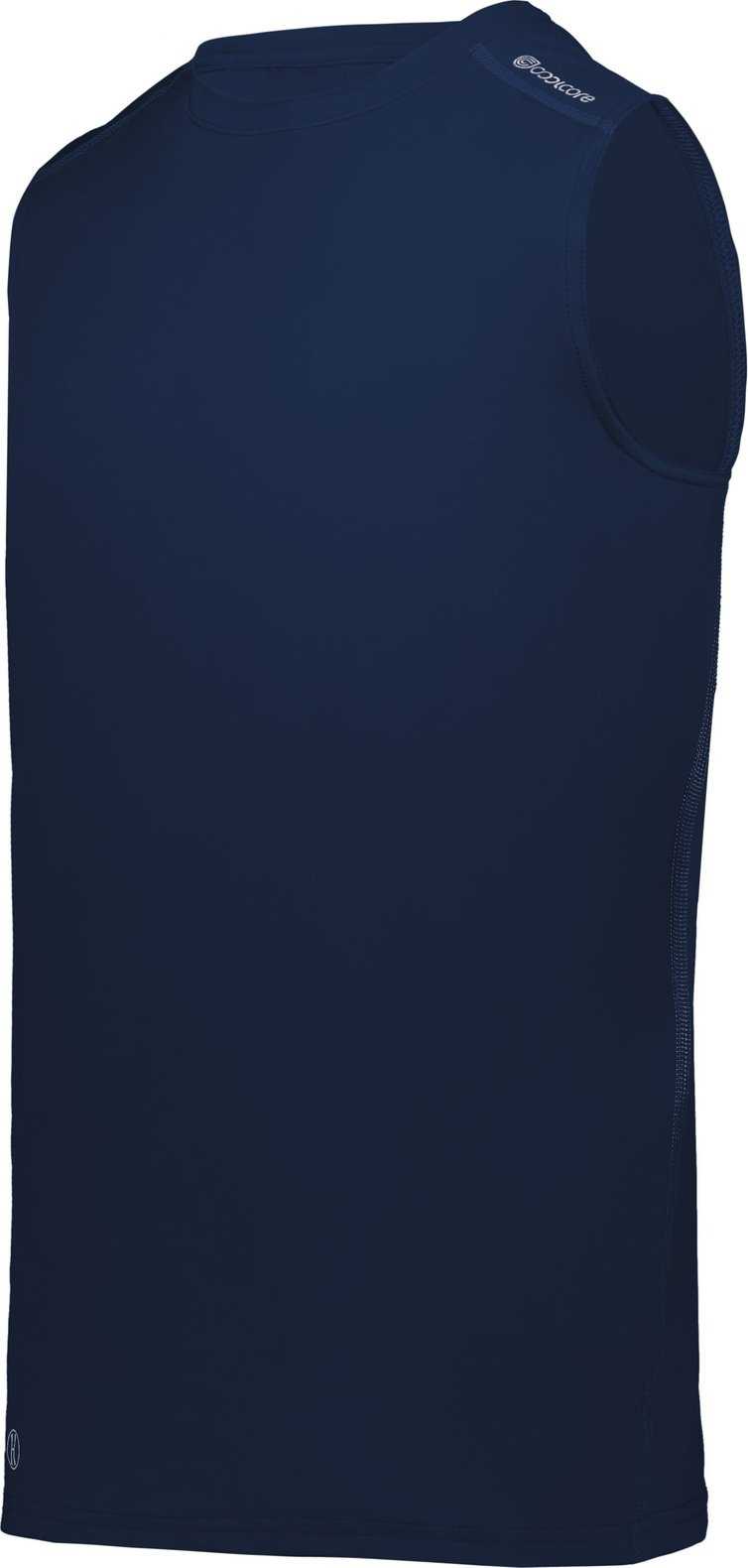 Holloway 222593 Coolcore Tank - Navy - HIT a Double