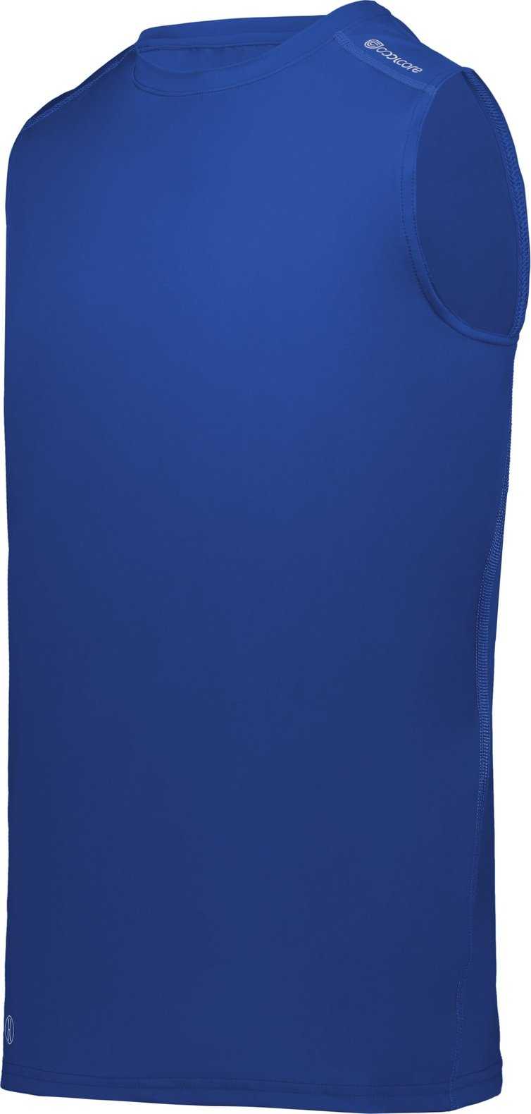 Holloway 222593 Coolcore Tank - Royal - HIT a Double