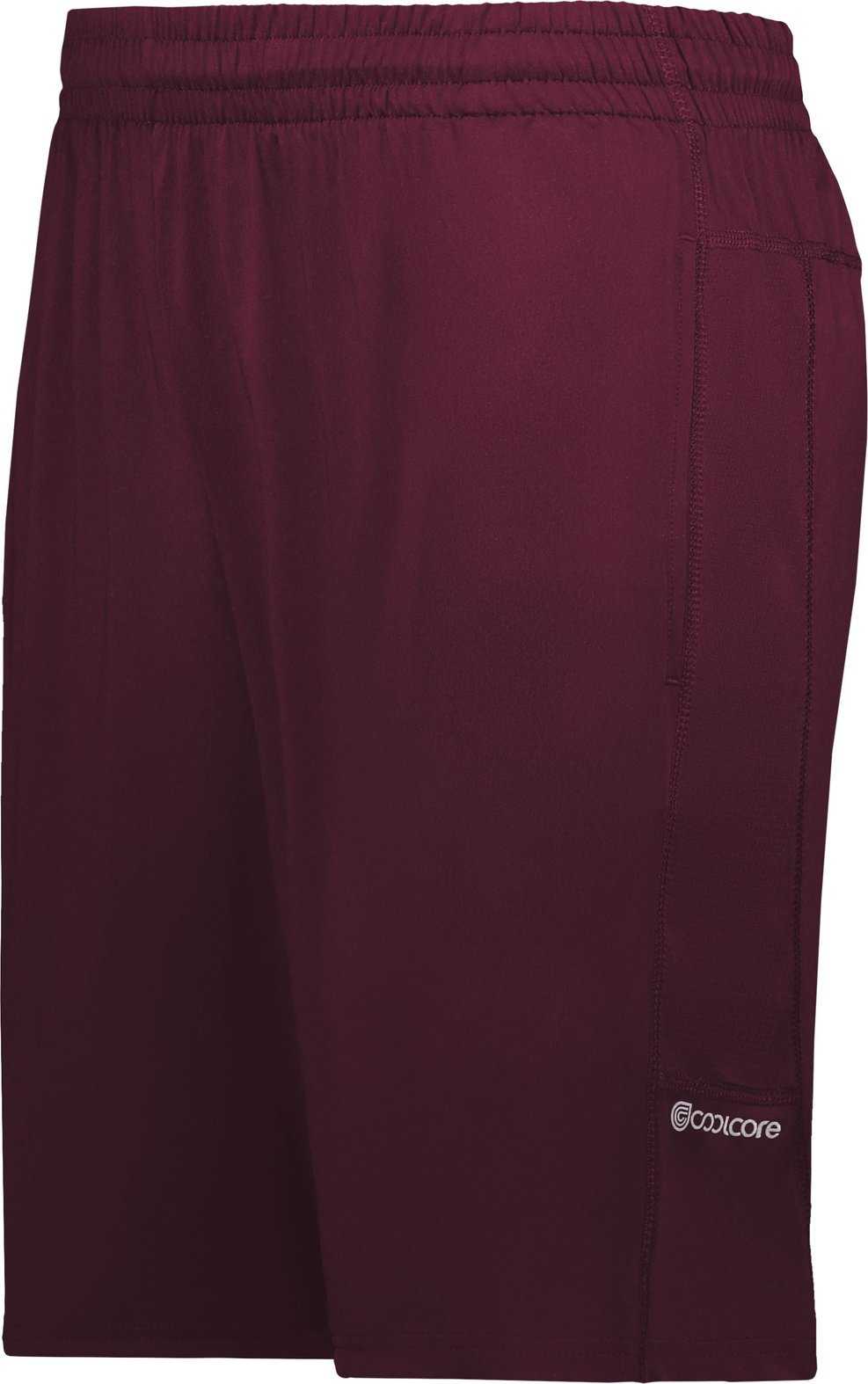 Holloway 222594 Coolcore Shorts - Maroon - HIT a Double