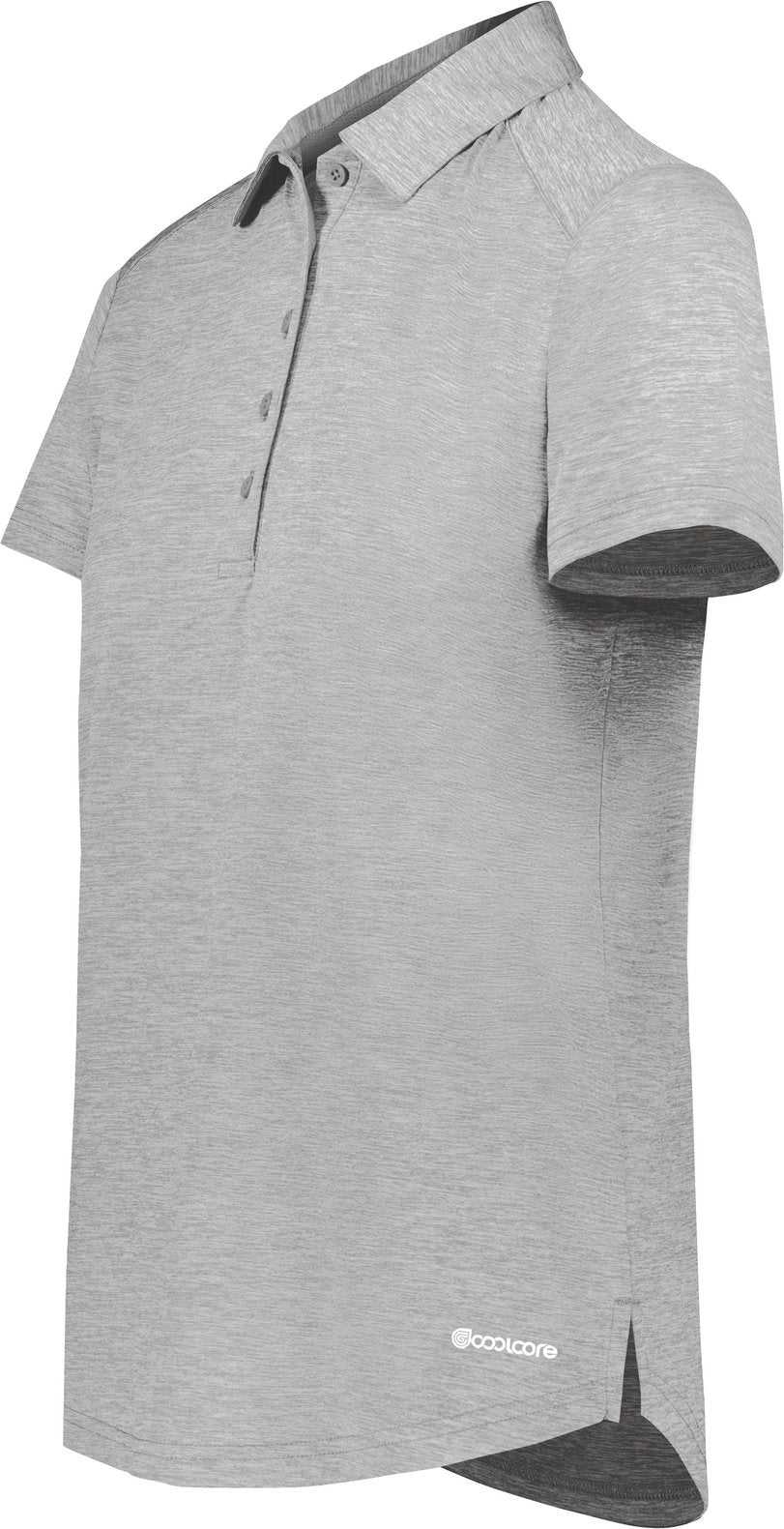 Holloway 222772 Ladies Electrify Coolcore Polo - Athletic Grey Heather - HIT a Double