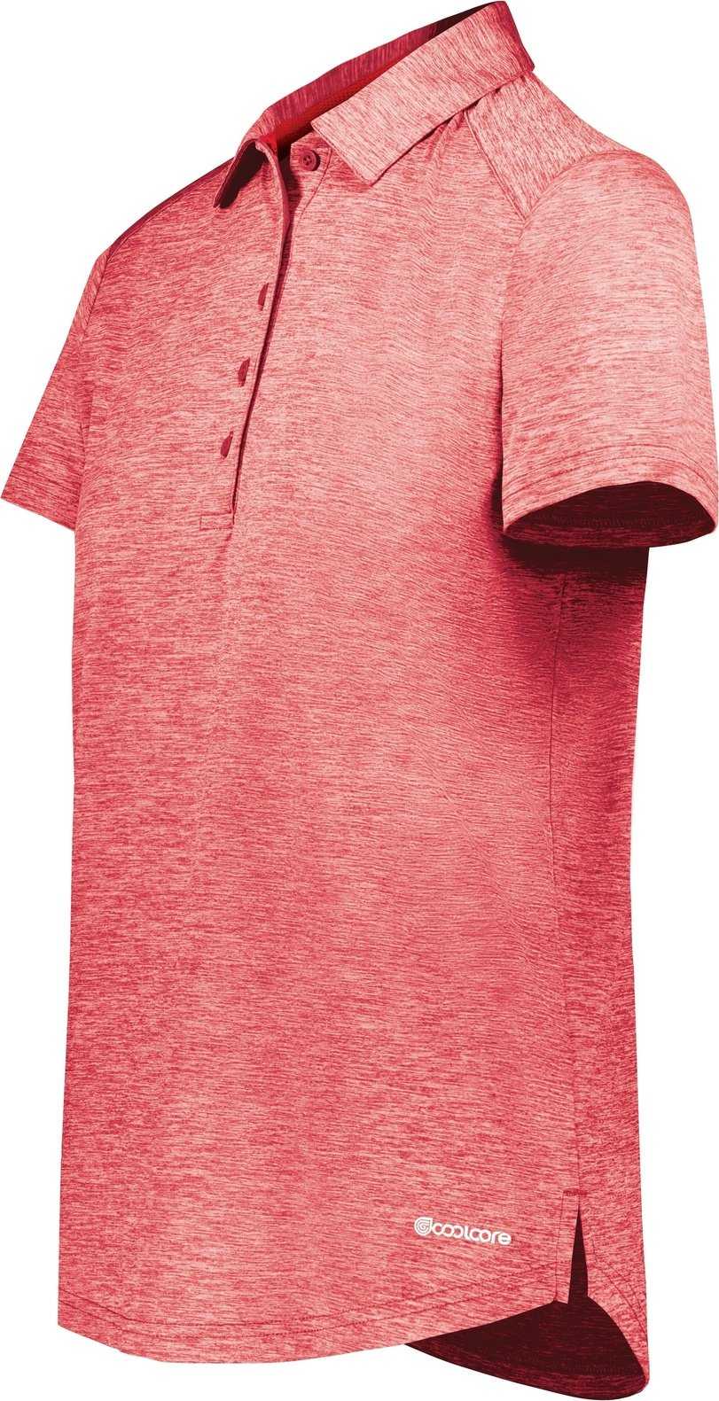 Holloway 222772 Ladies Electrify Coolcore Polo - Scarlet Heather - HIT a Double