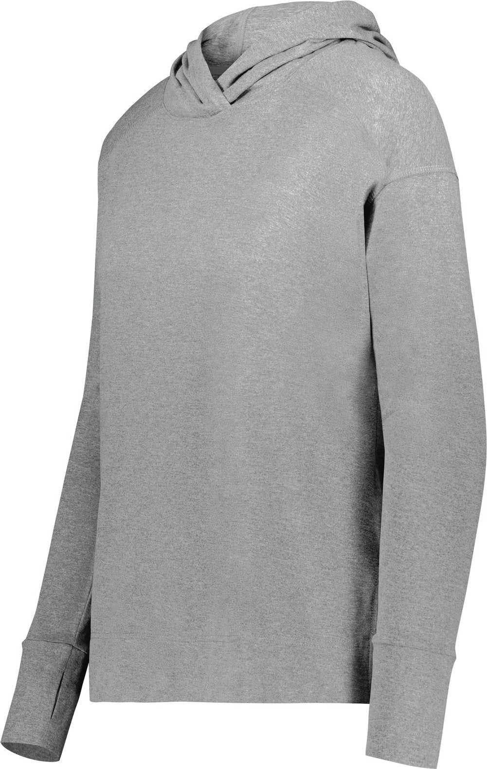 Holloway 222798 Ladies Ventura Soft Knit Hoodie - Grey Heather - HIT a Double