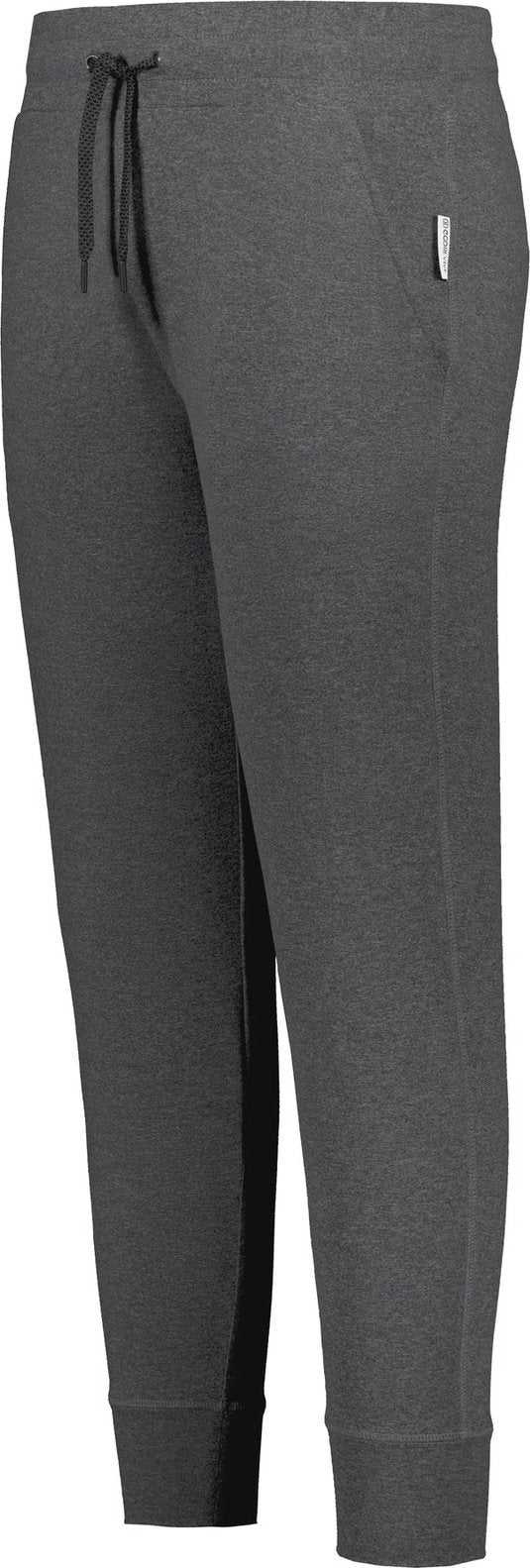Holloway 222799 Ladies Ventura Soft Knit Jogger - Carbon Heather - HIT a Double
