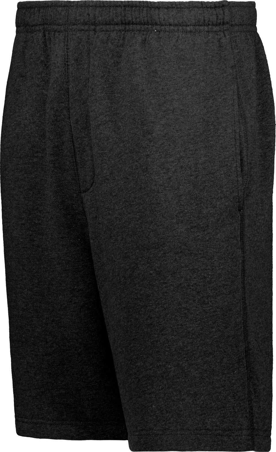 Holloway 222802 60/40 Fleece Shorts - Black - HIT a Double