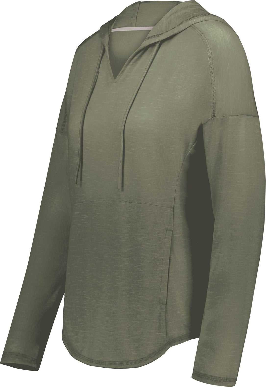 Holloway 222845 Ladies Monterey Hoodie - Olive Heather - HIT a Double
