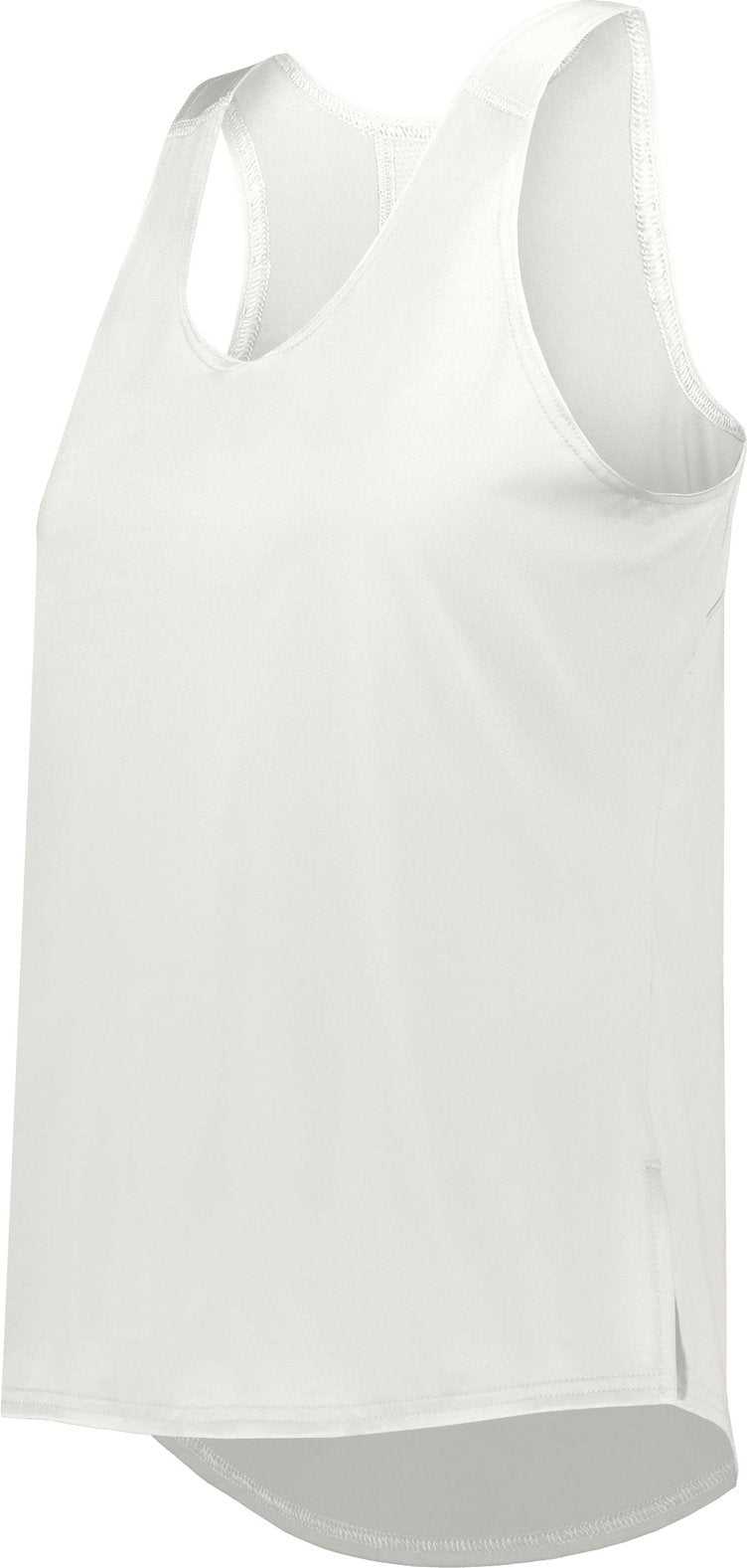 Holloway 222877 Girls Coolcore Tank - White - HIT a Double