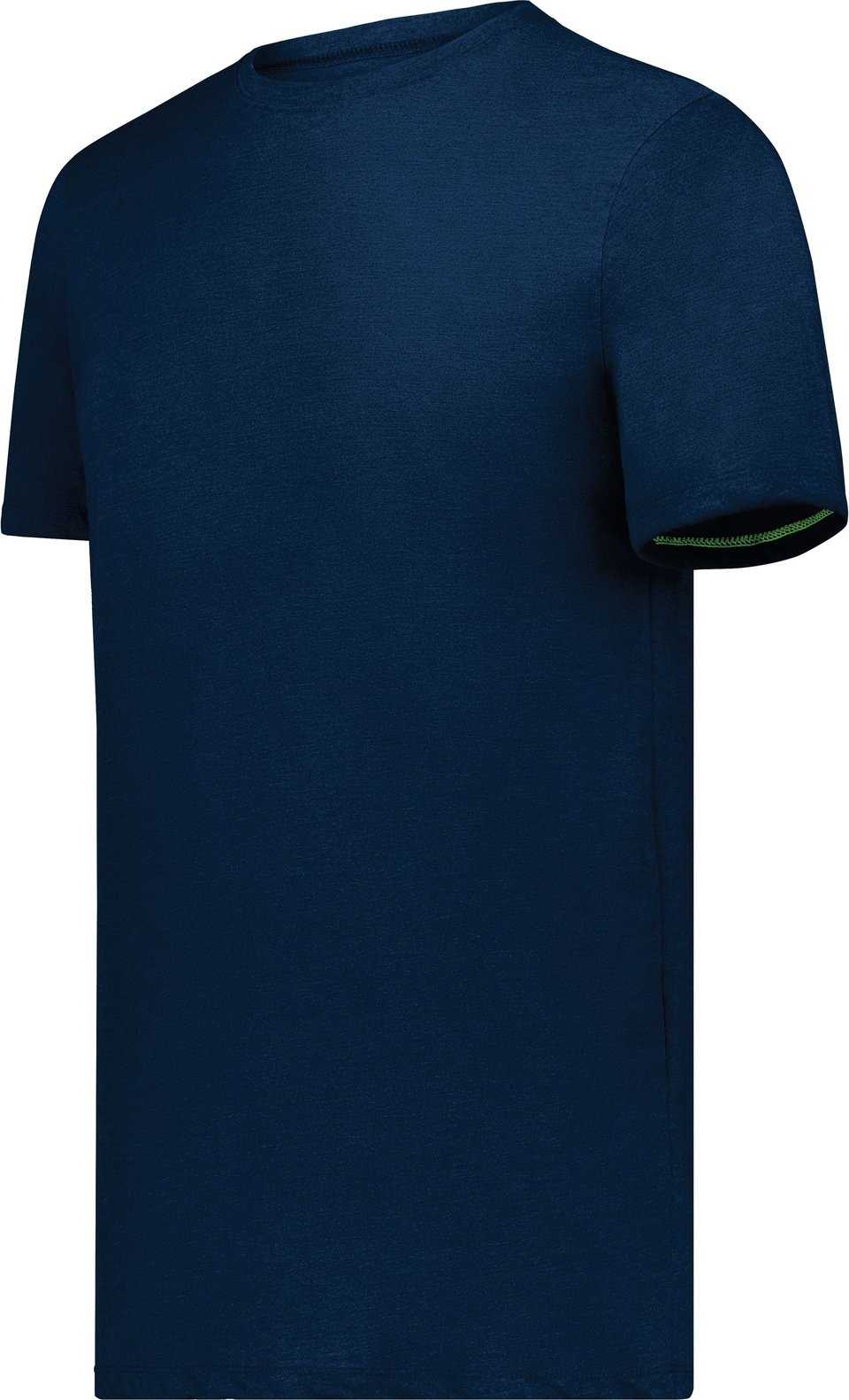Holloway 223517 Eco Revive Tee - Navy Heather - HIT a Double