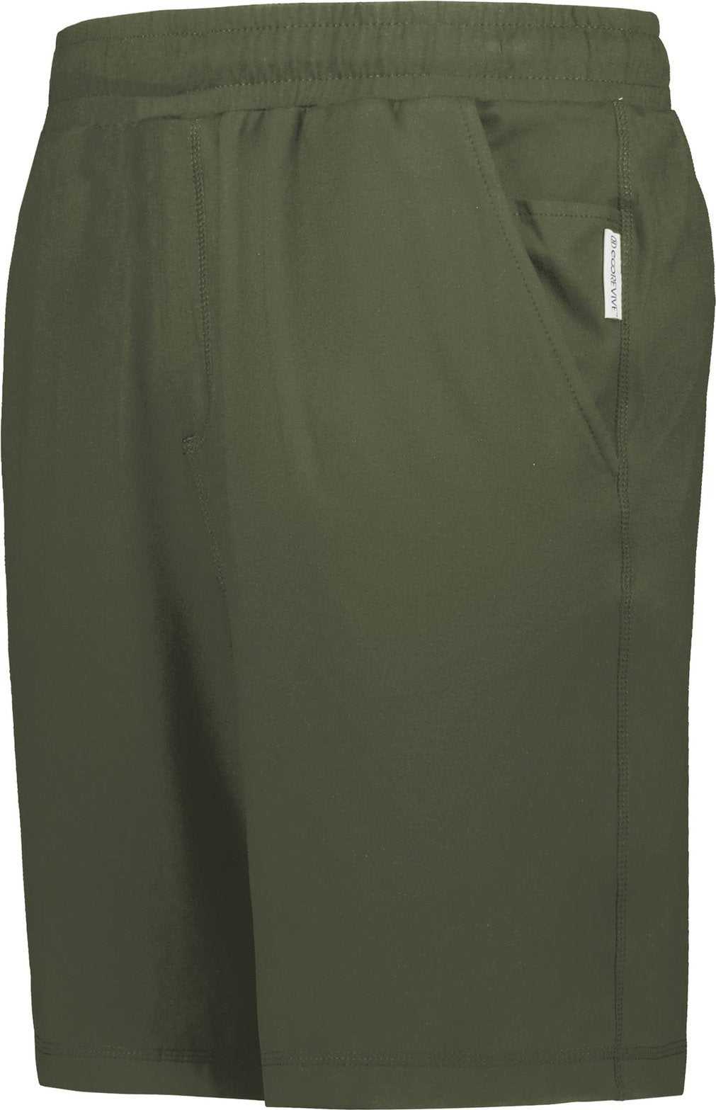 Holloway 223604 Youth Soft Knit Ventura Shorts - Olive - HIT a Double
