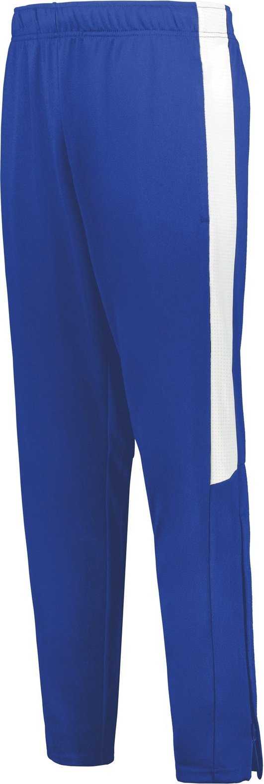 Holloway 223631 Youth Crosstown Pant - Royal White - HIT a Double