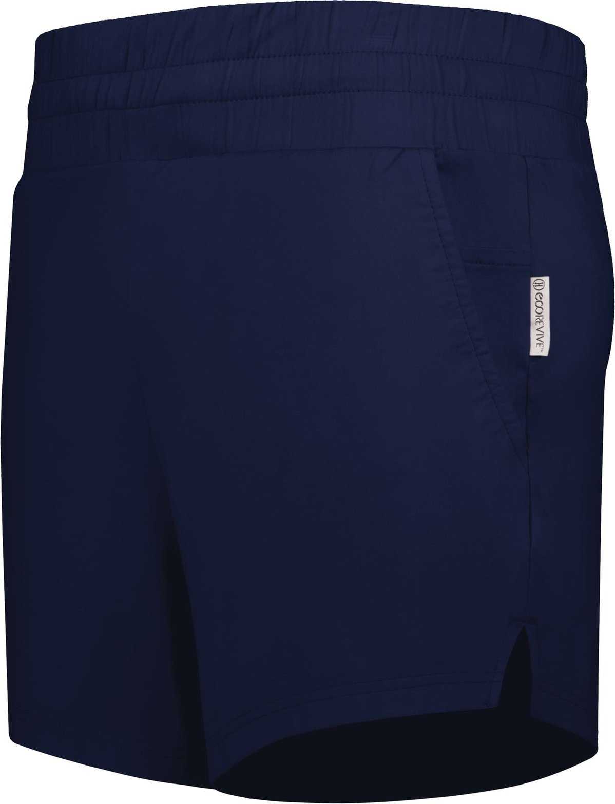 Holloway 223704 Ladies Ventura Soft Knit Shorts - Navy - HIT a Double