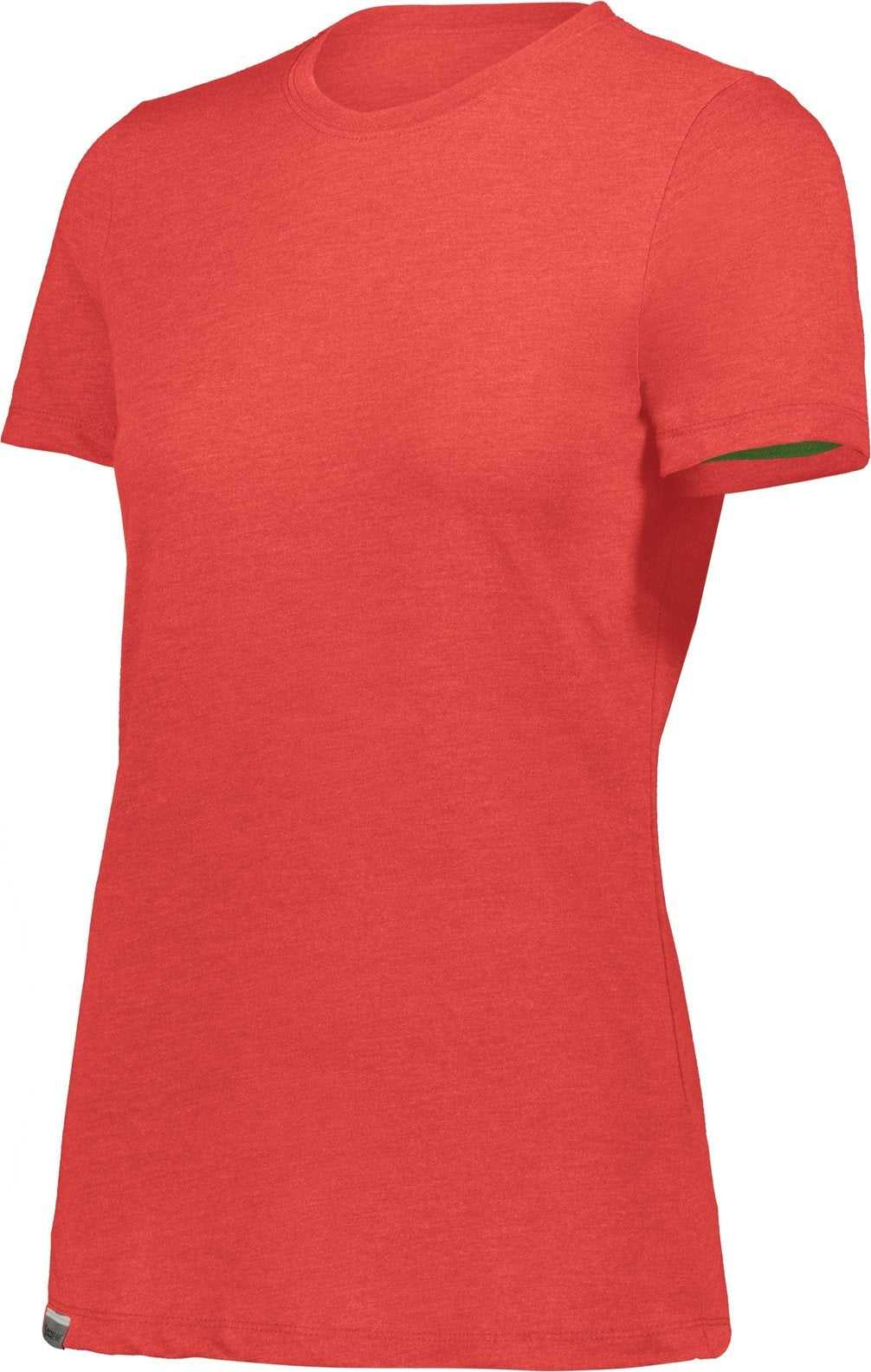 Holloway 223717 Ladies Eco Revive Tee - Scarlet Heather - HIT a Double