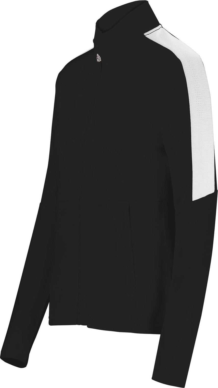 Holloway 223730 Ladies Crosstown Jacket - Black White - HIT a Double