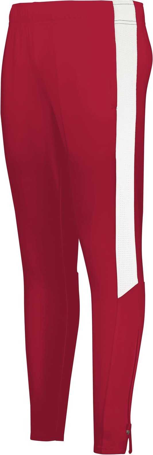 Holloway 223731 Ladies Crosstown Pant - Scarlet White - HIT a Double