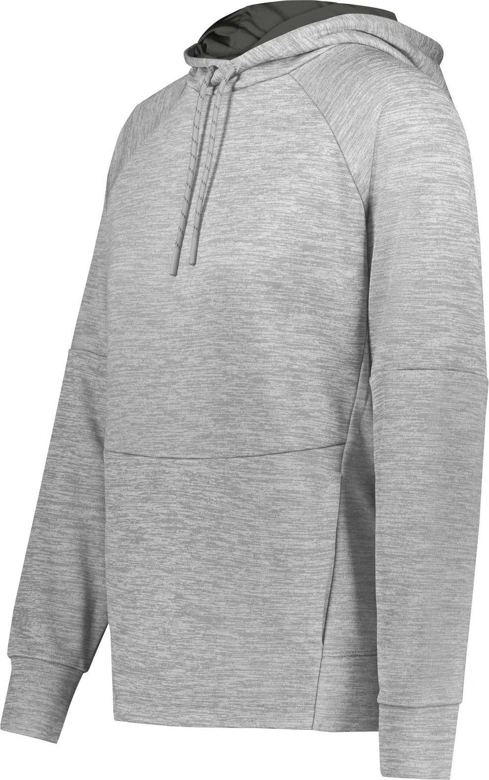 Holloway 223780 Ladies All Pro Performance Fleece Hoodie - Athletic Grey Heather Iron - HIT a Double