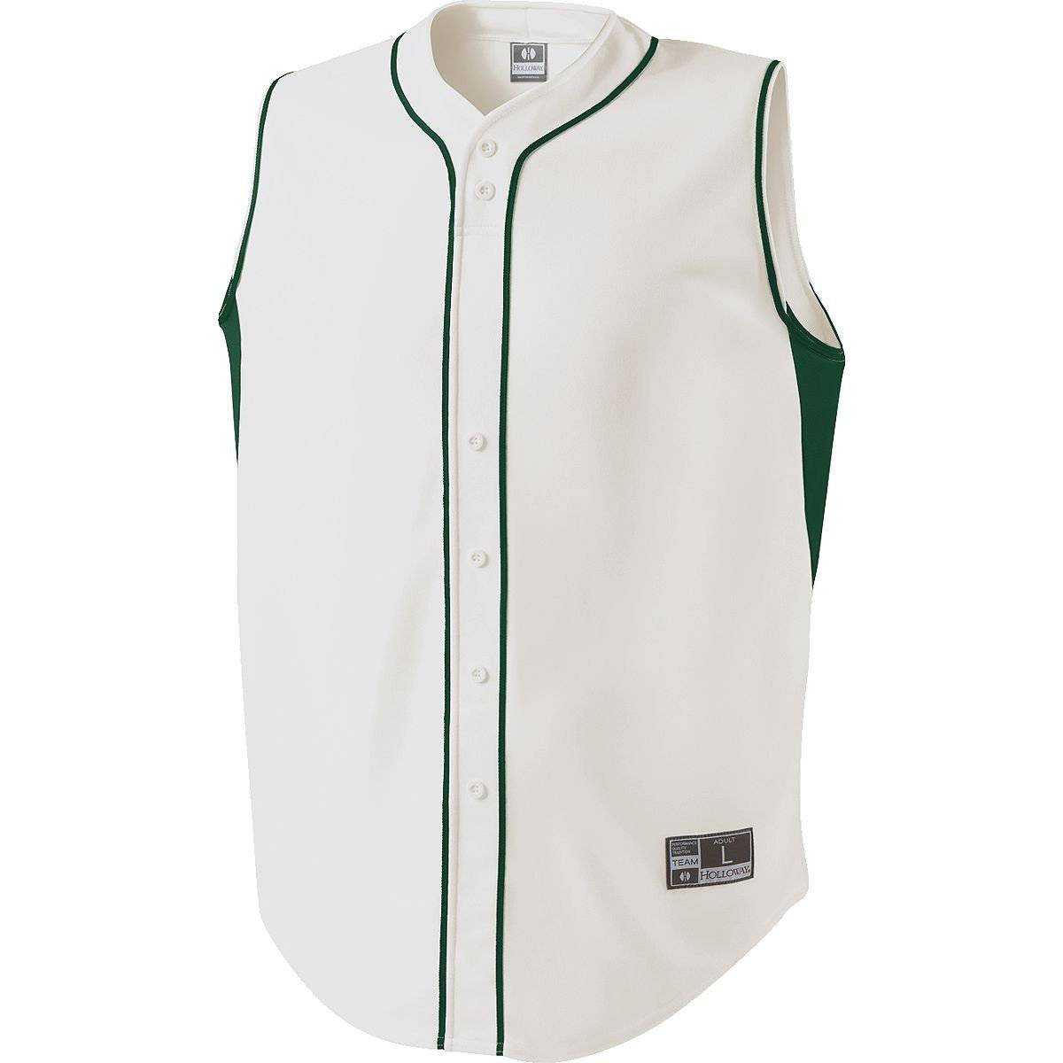 Holloway 221012 Fierce Jersey - White Forest - HIT a Double