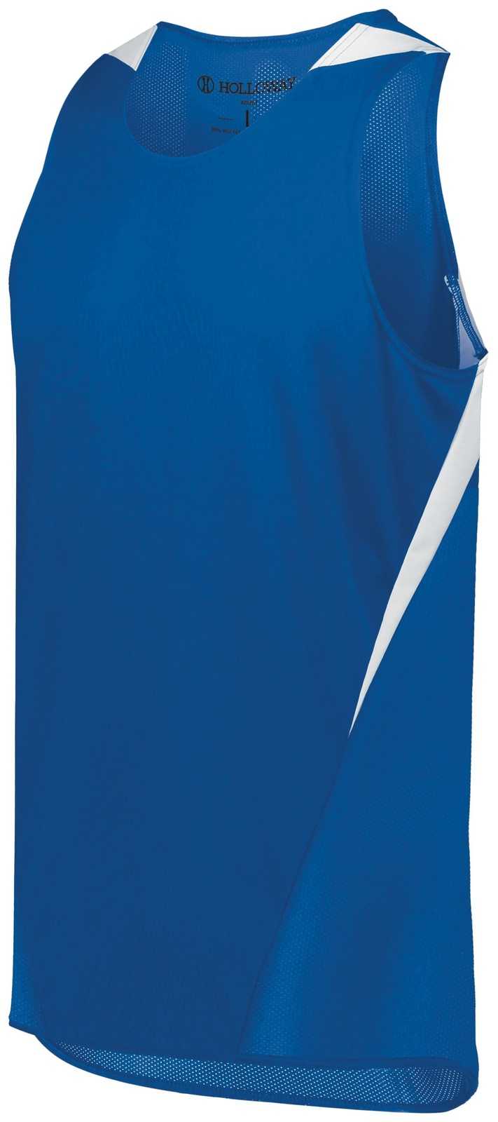 Holloway 221035 Pr Max Track Jersey - Royal White - HIT a Double