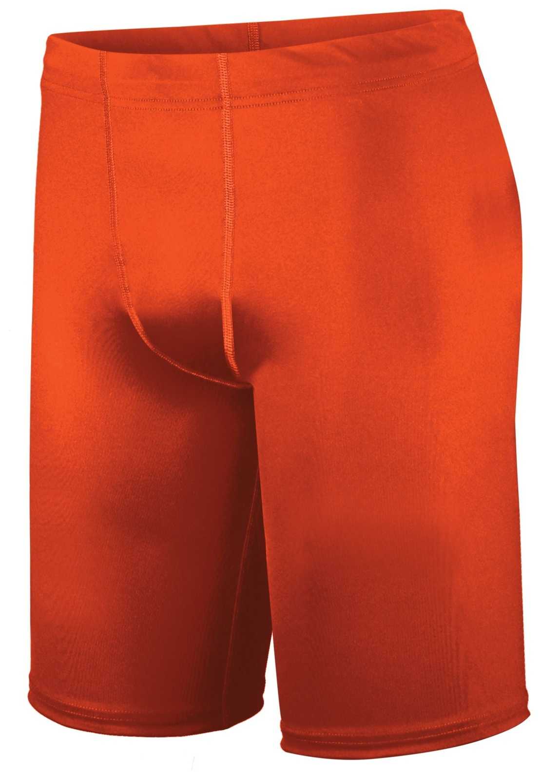 Holloway 221038 Pr Max Compression Shorts - Orange - HIT a Double
