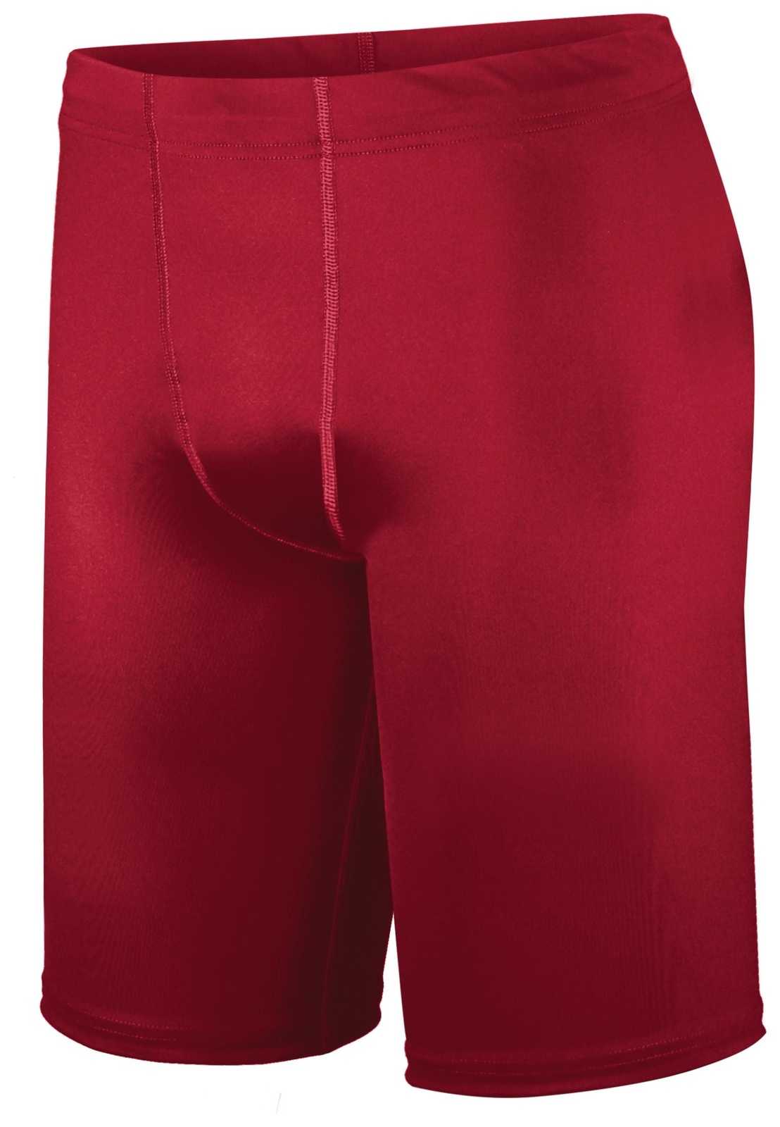 Holloway 221038 Pr Max Compression Shorts - Scarlet - HIT a Double