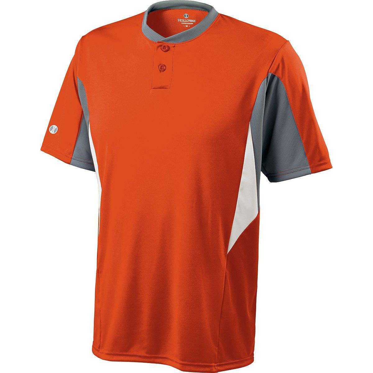 Holloway 221216 Youth Rocket Jersey - Orange Blue Gray White - HIT a Double