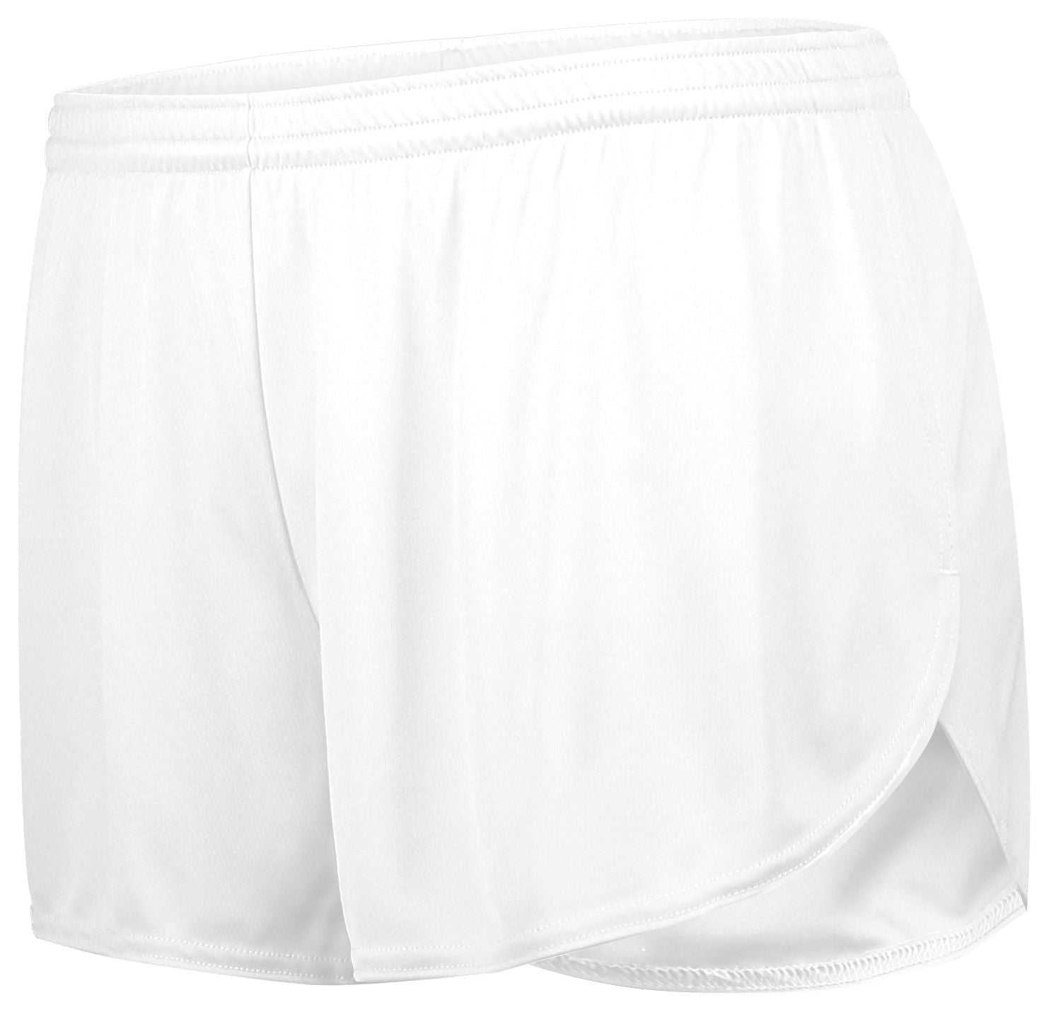 Holloway 221336 Ladies Pr Max Track Shorts - White - HIT a Double