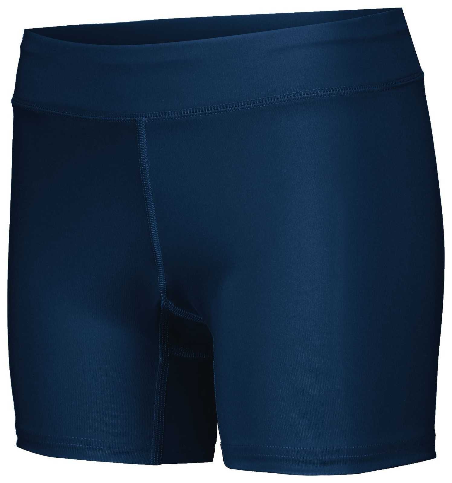 Holloway 221338 Ladies Pr Max Compression Shorts - Navy - HIT a Double