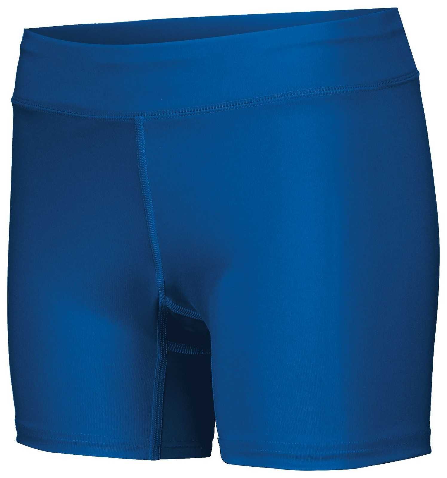Holloway 221338 Ladies Pr Max Compression Shorts - Royal - HIT a Double