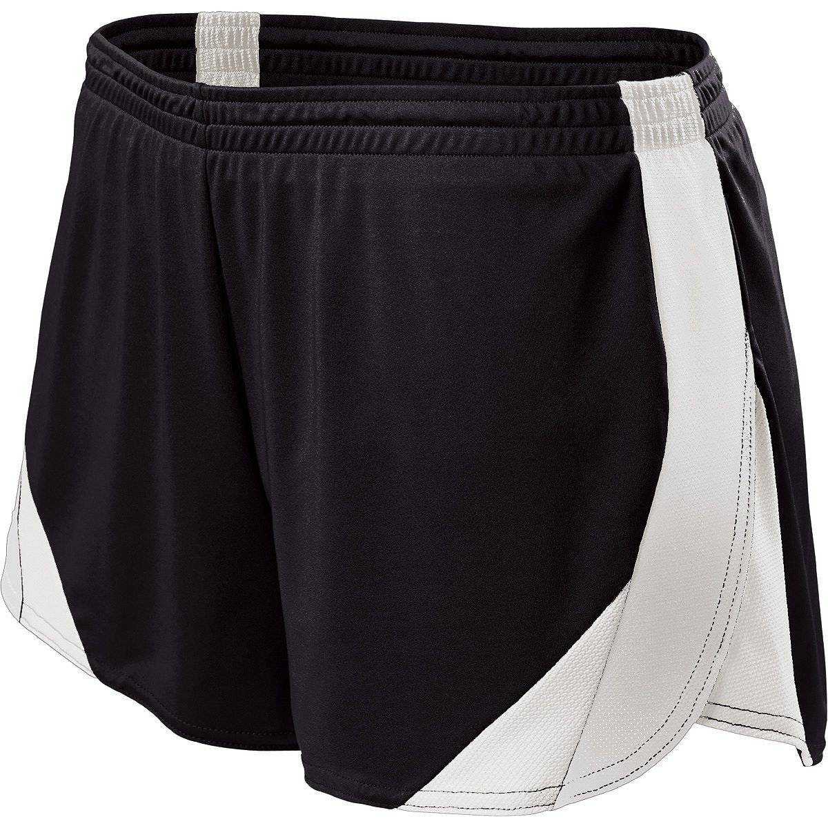 Holloway 221341 Ladies Approach Short - Black White White - HIT a Double