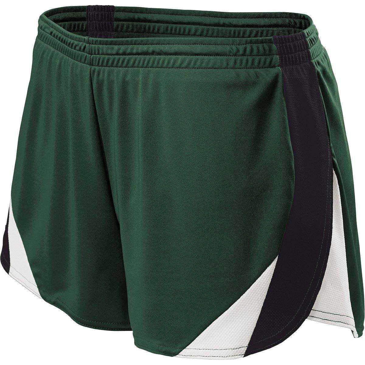 Holloway 221341 Ladies Approach Short - Forest Black White - HIT a Double
