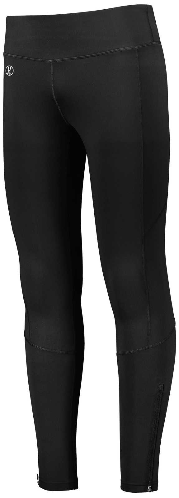 Holloway 221398 Ladies High Rise Tech Tight - Black - HIT a Double