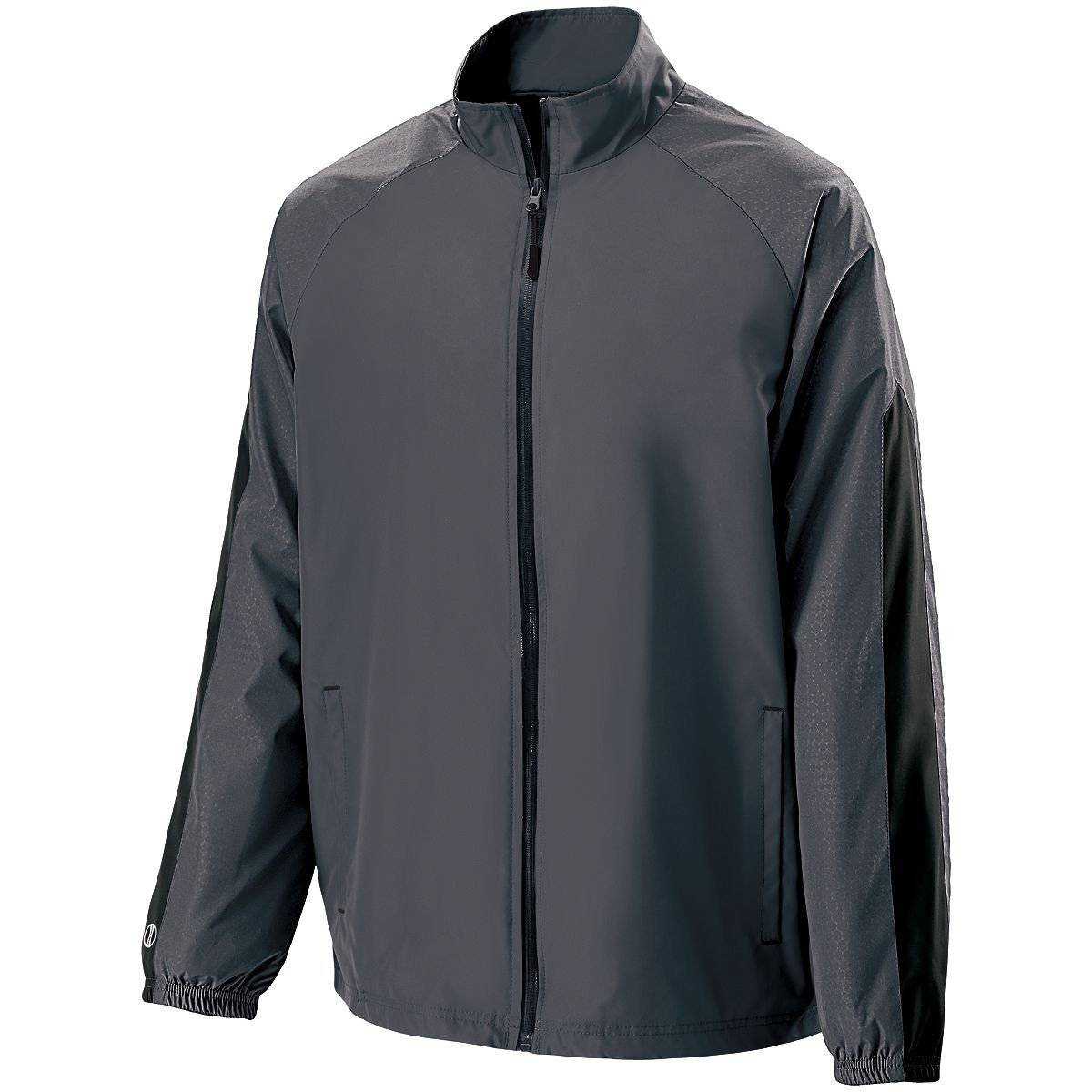 Holloway 222212 Youth Bionic Jacket - Carbon Black - HIT a Double