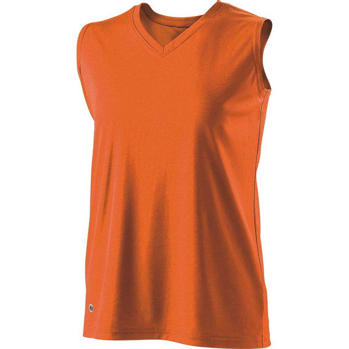 Holloway 222253 Girls Flex Shirt - Orange - HIT a Double