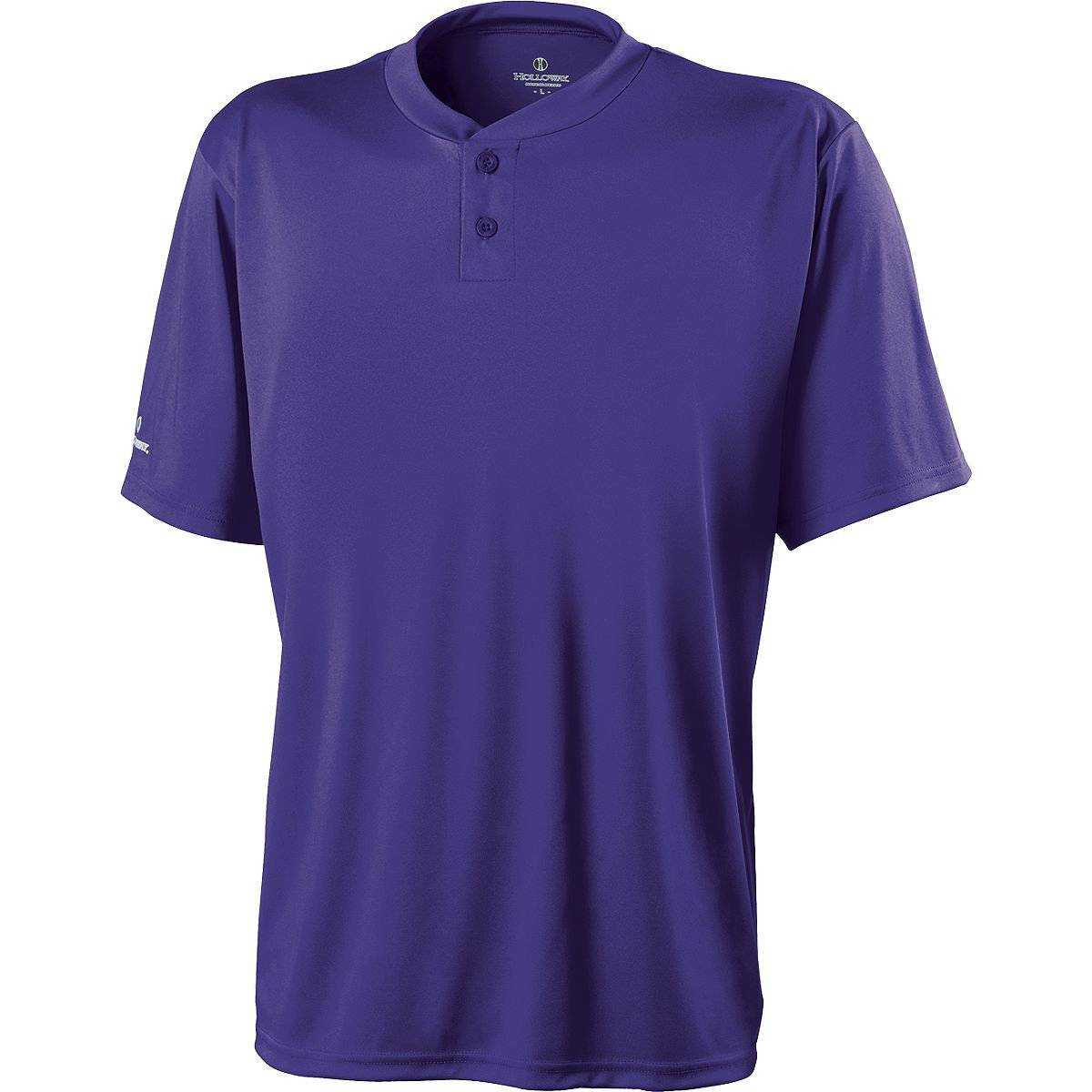 Holloway 222263 Youth Streak Shirt - Purple - HIT a Double