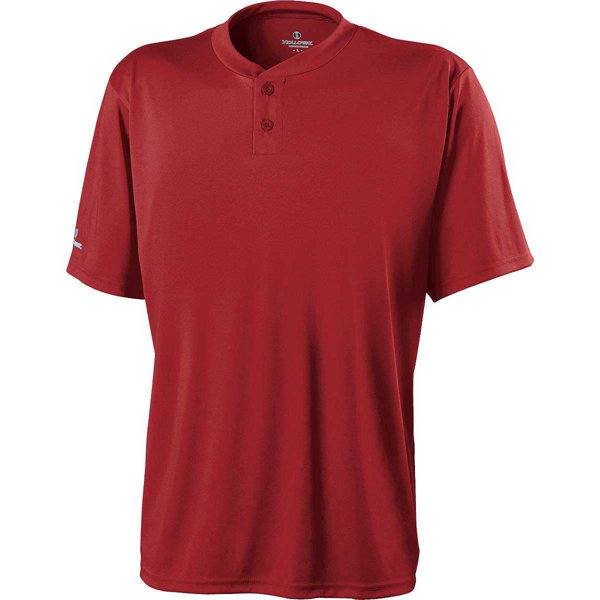 Holloway 222263 Youth Streak Shirt - Scarlet - HIT a Double