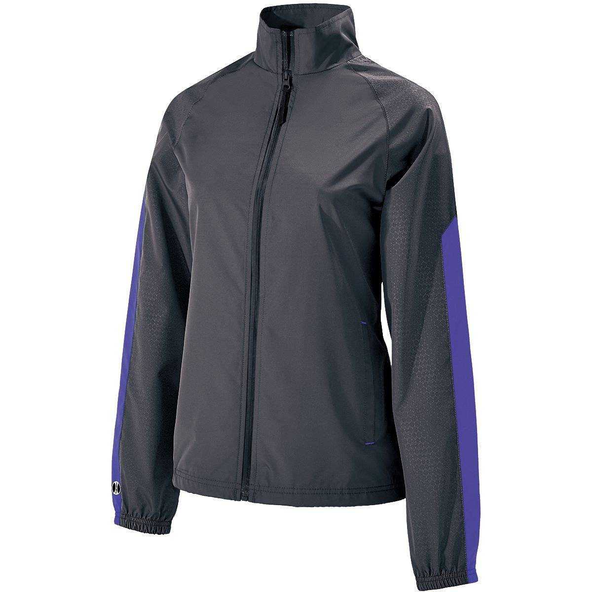 Holloway 222312 Ladies Bionic Jacket - Carbon Purple - HIT a Double